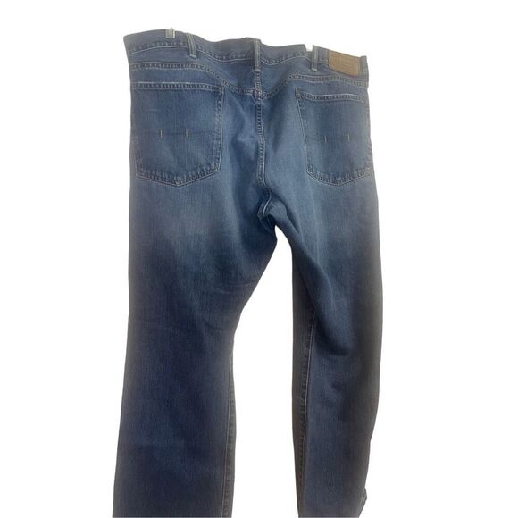 Polo Ralph Lauren Men's Blue Long Bootcut Medium Wash Denim Jeans Size 42/30 - Picture 4 of 9